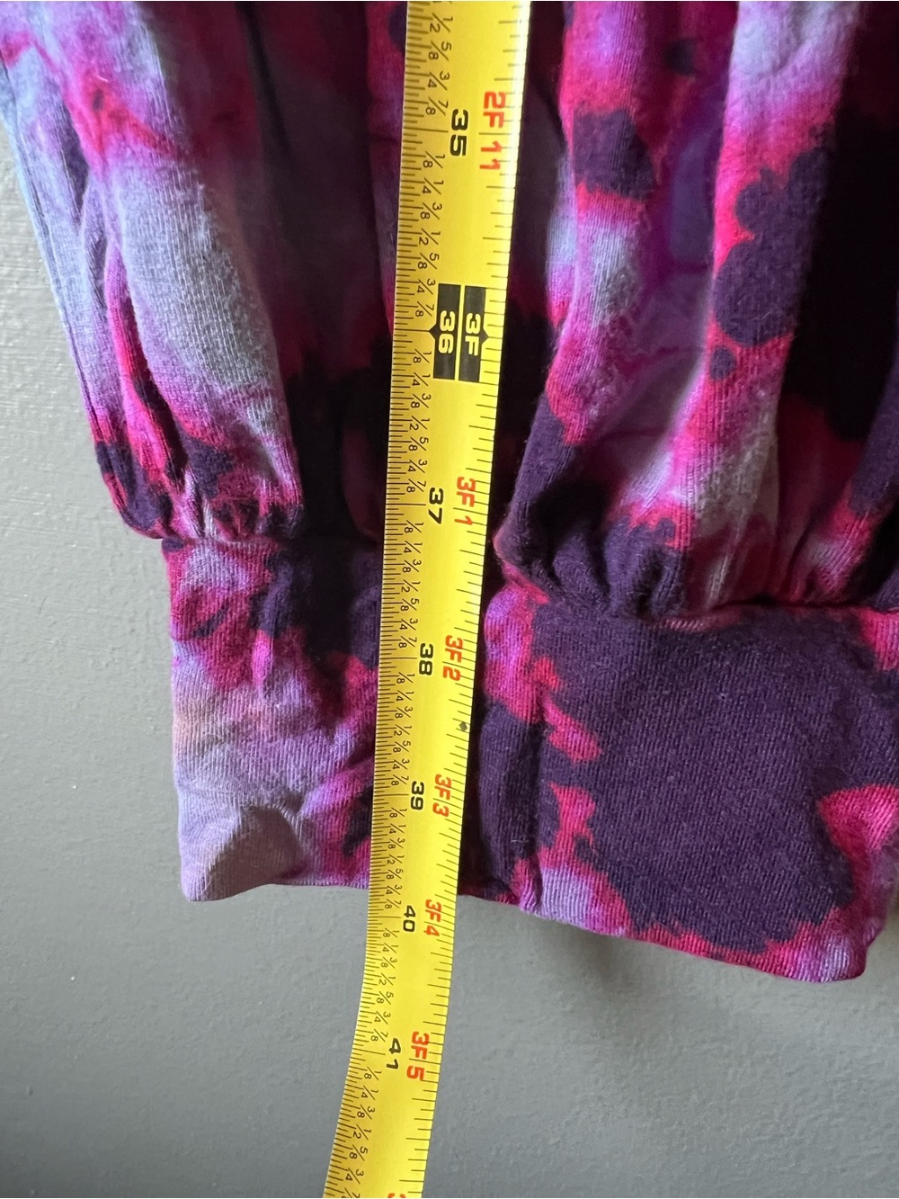 Harem Pants Lightweight Cotton Tie-Dye Multicolored Pants - Picture 3 of 7